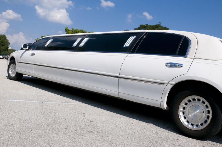 white limo diagonal