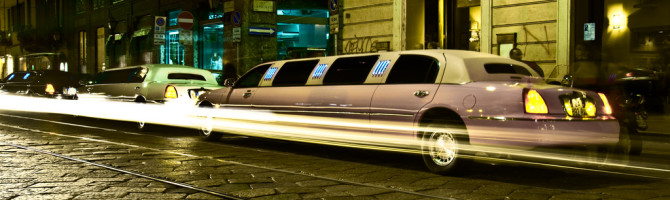 limo during the night