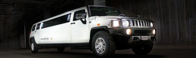 white limousine