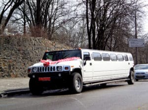 Limousine for a wedding