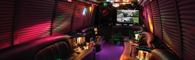 party bus interior