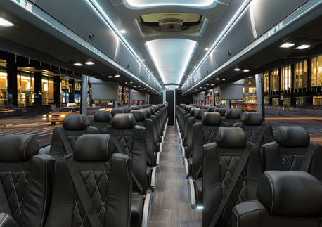 55-passenger motorcoach for large groups