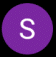 purple circle with a letter 'S' in the middle