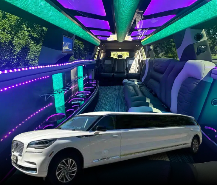 10 Passenger Lincoln Aviator Limo
